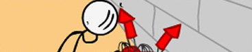 swfchan: Escaping the Prison - help stickman escape from prison in this game .swf